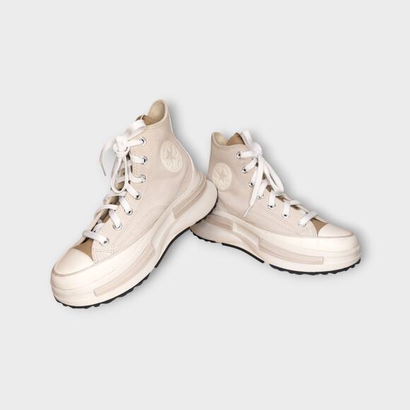 Converse Run Star Legacy CX Platform High Top Suede Sneakers Mens 5.5 Womens 7.5 - Picture 1 of 13